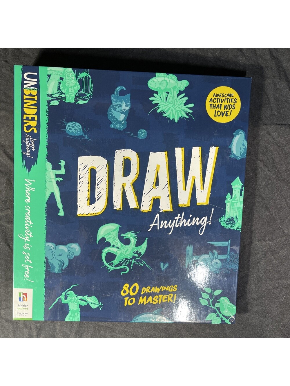 Unbinders Learn Anything! How To Draw Anything 80 Drawings To Master!